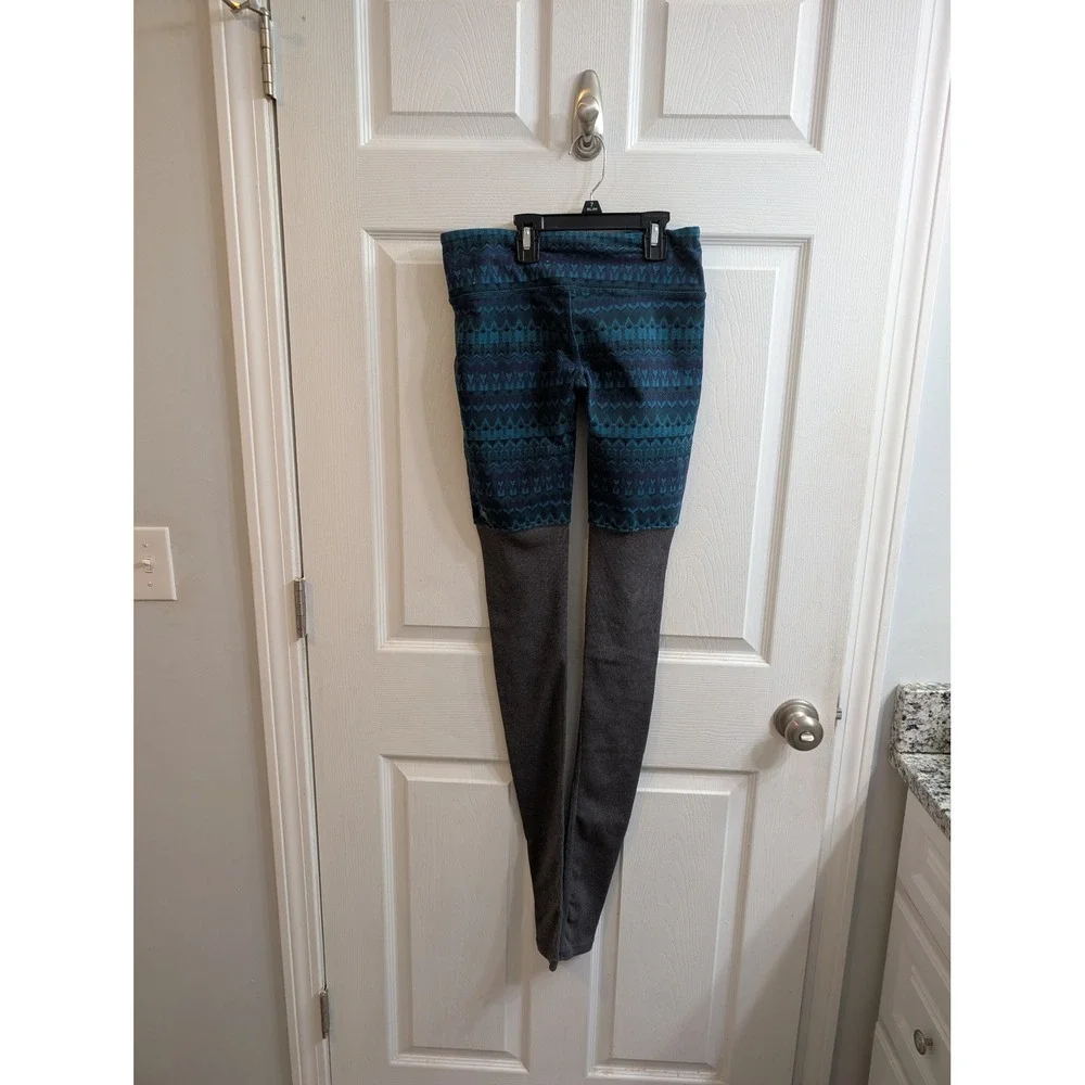 Alo‎ Yoga Women's Graphic Leggings Aztec Print High Waist Activewear - Size S